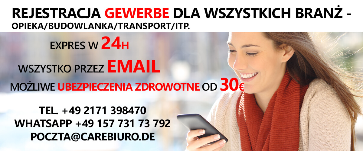 gewerbe budowlane w Niemczech