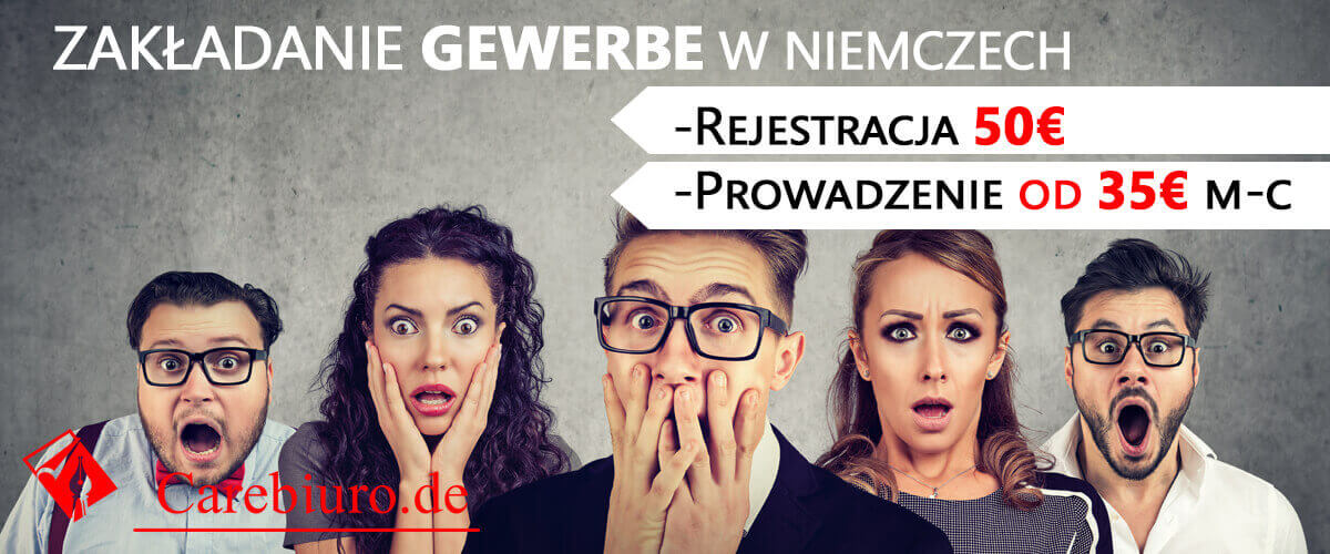 Rejestracja Gewerbe w Niemczech